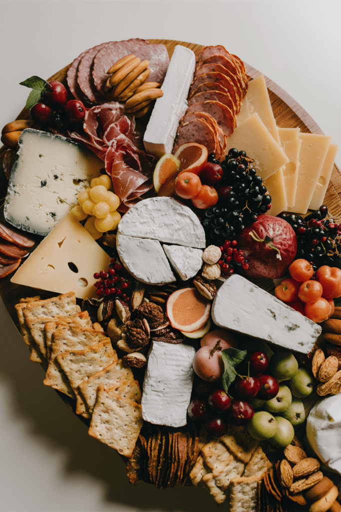 Berry & Brie Bonanza Cheese Board Photo