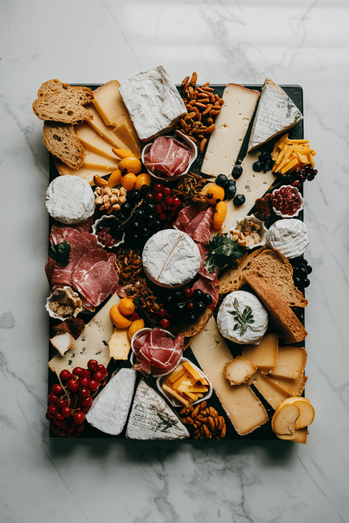 Marble Luxury Cheese Board Photo