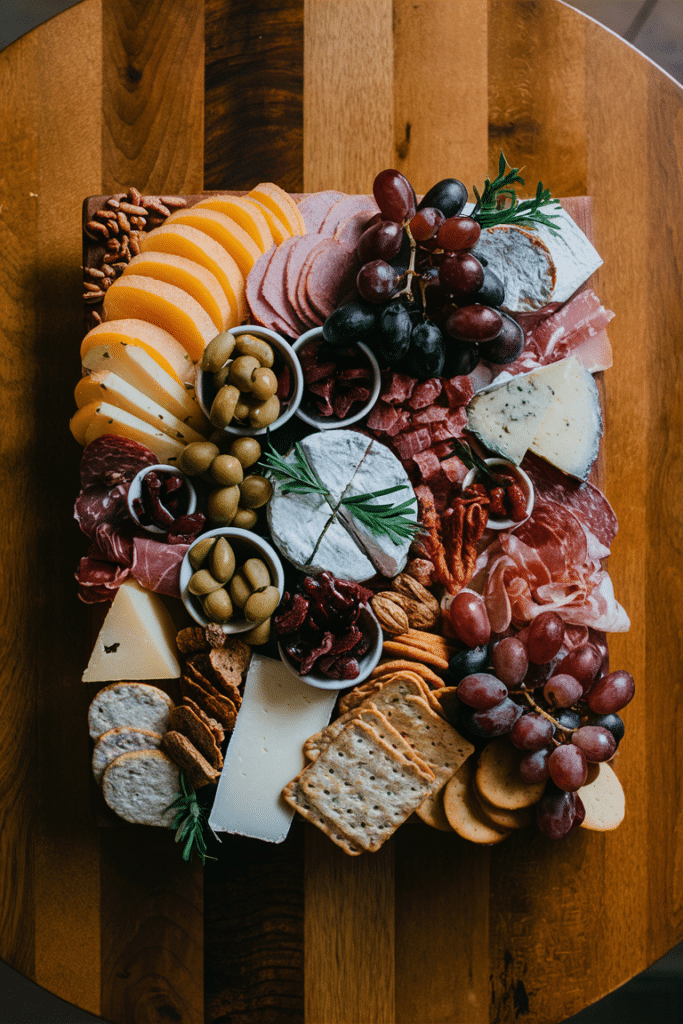 Hearty Feast Cheese Board Photo