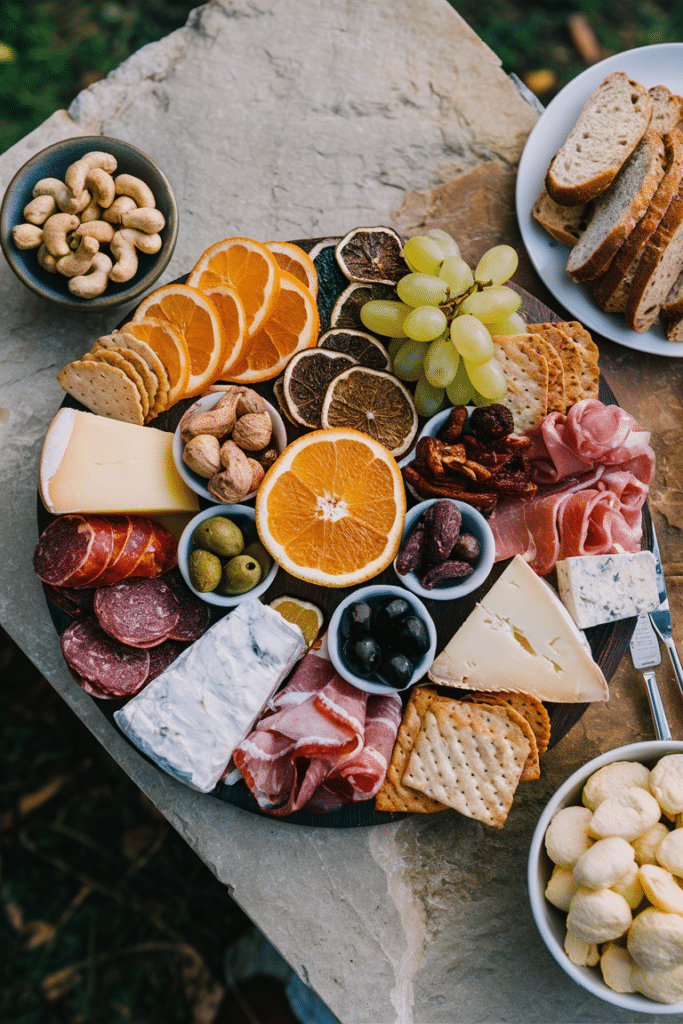 Sun-Kissed Citrus Cheese Board Photo