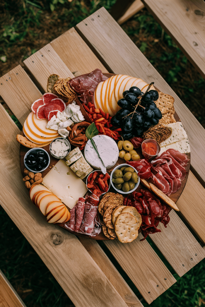 Picnic Perfection Cheese Board Photo