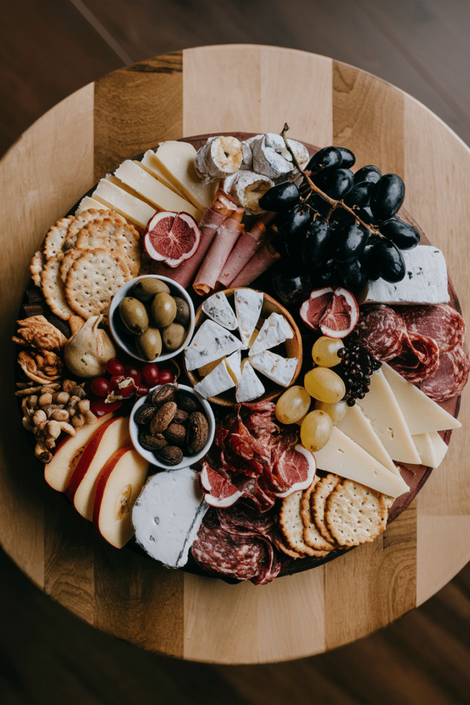 Woodland Bounty Cheese Board Photo