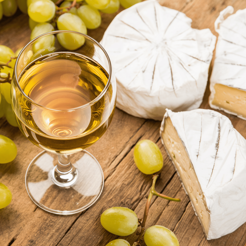 Photo of Camembert With White Wine