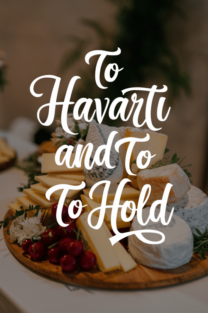 To Havarti and To Hold Cheese Quote