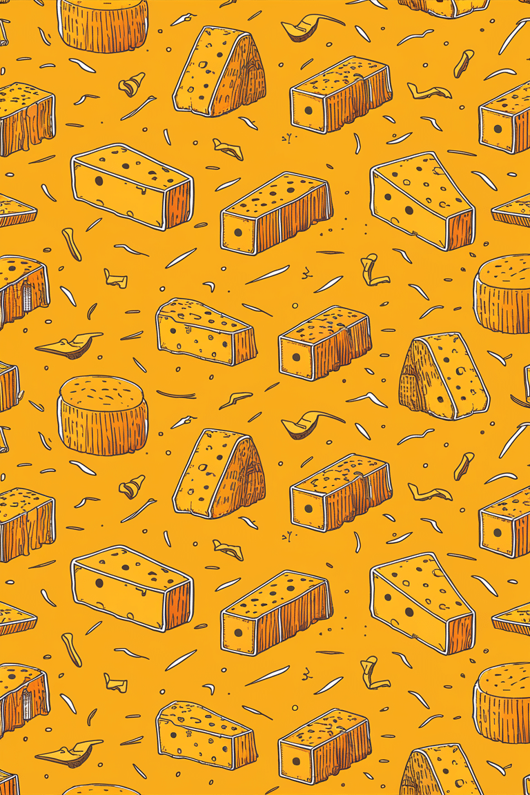 Cheese Blocks: Simple Elegance