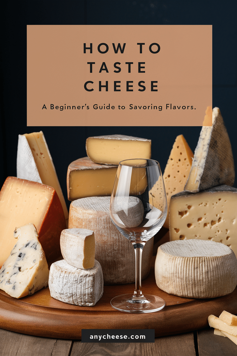 How to Taste Cheese