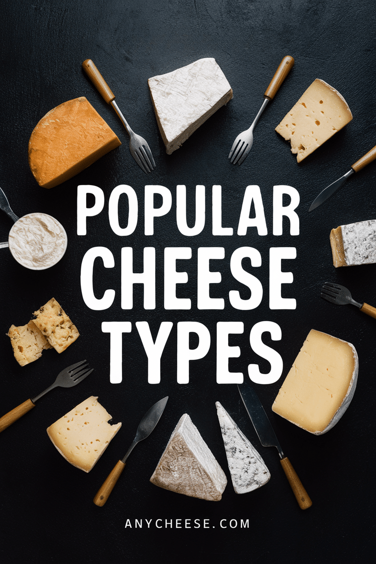 Popular Cheese Types