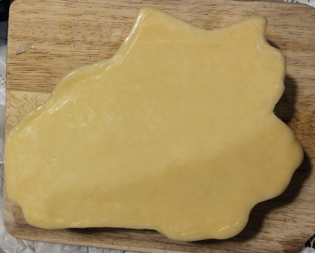 Photo of Chihuahua cheese on a wooden cutting board