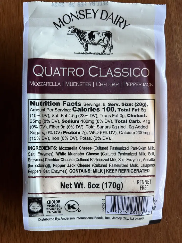 Monsey Dairy Quatro Classico