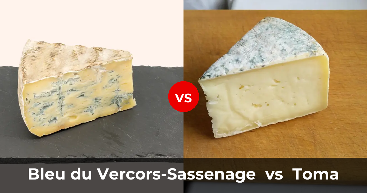 Bleu Du Vercors Sassenage Cheese Vs Toma Cheese Whats The Difference 