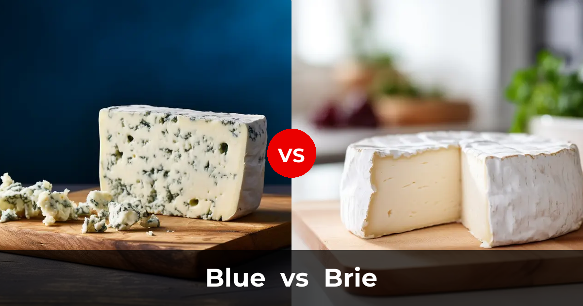 Blue Cheese vs Brie Cheese: What's the Difference? | Taste, Texture ...