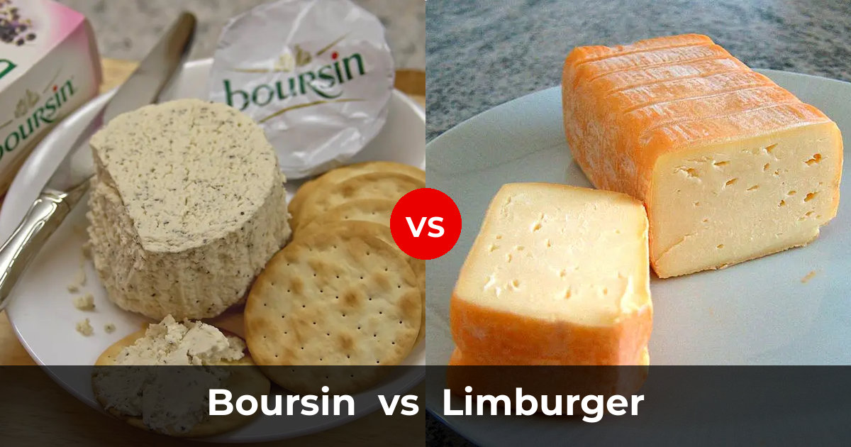 Boursin vs Limburger: What's the Difference? - AnyCheese