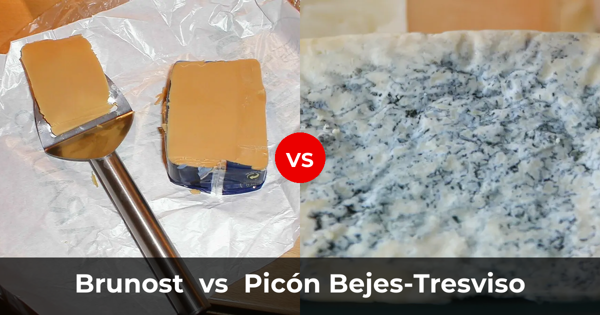 Brunost Cheese vs Picón Bejes-Tresviso Cheese: What's the Difference ...