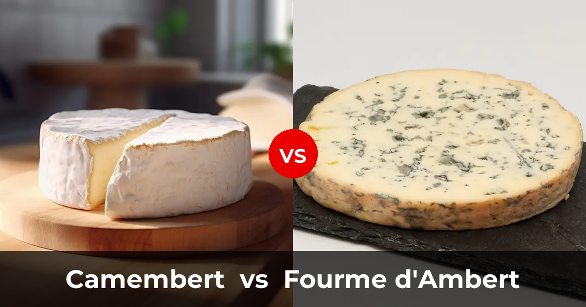 Camembert Cheese vs Fourme d'Ambert Cheese: What's the Difference ...