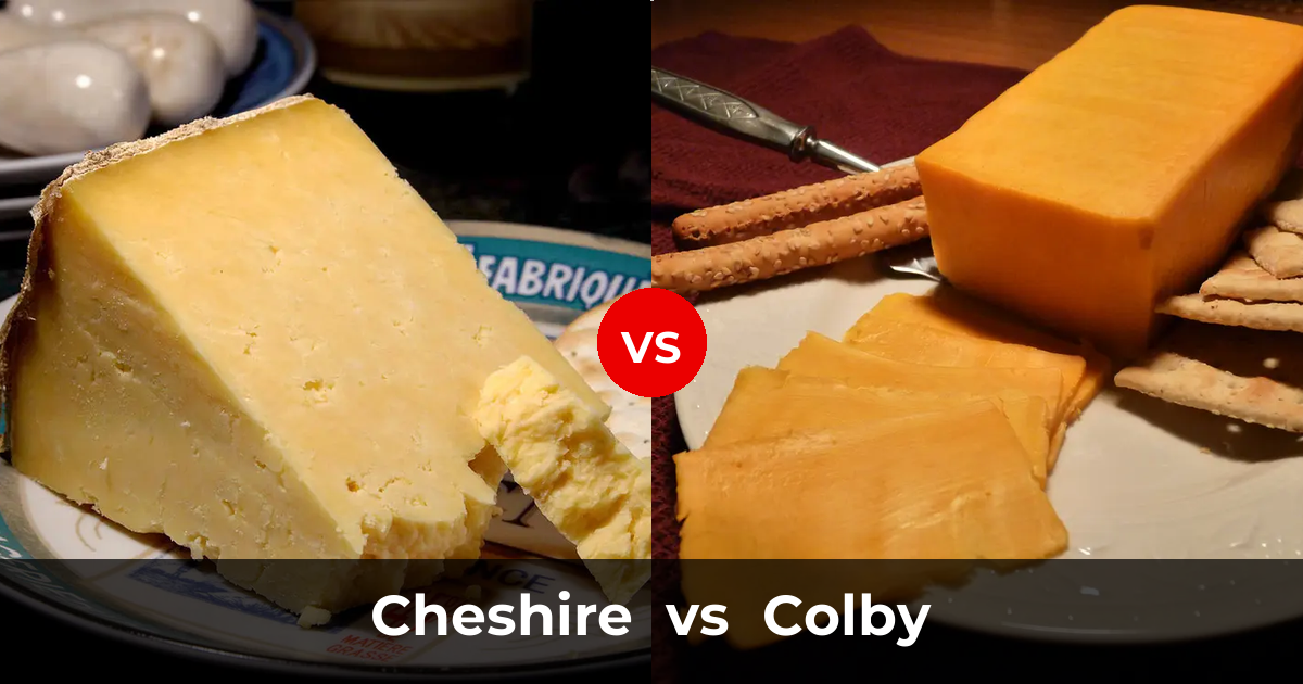 Cheshire vs Colby: What's the Difference? - AnyCheese