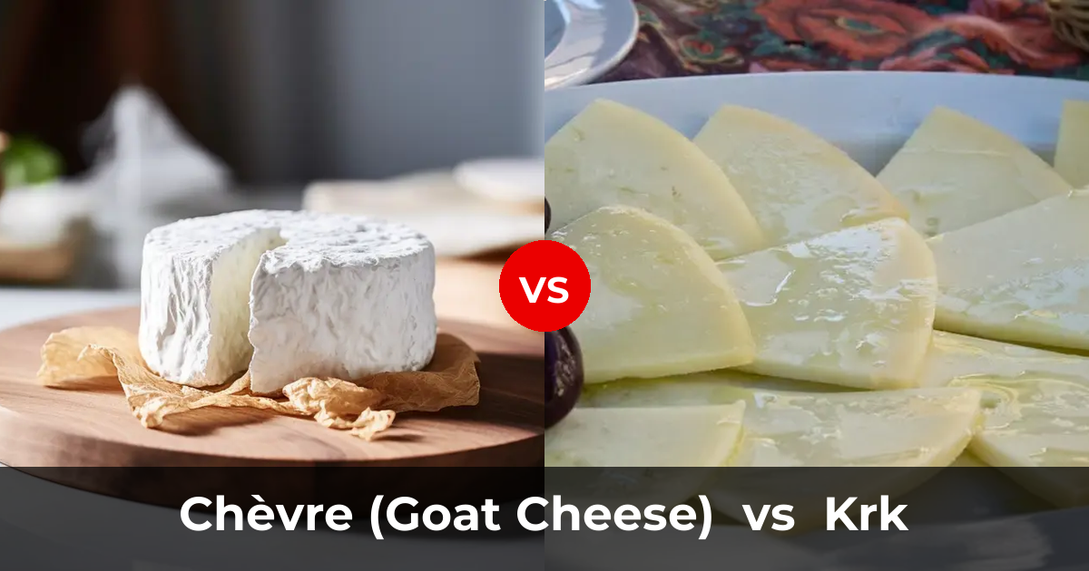 Chèvre (Goat Cheese) vs Krk Cheese: What's the Difference? | Taste ...