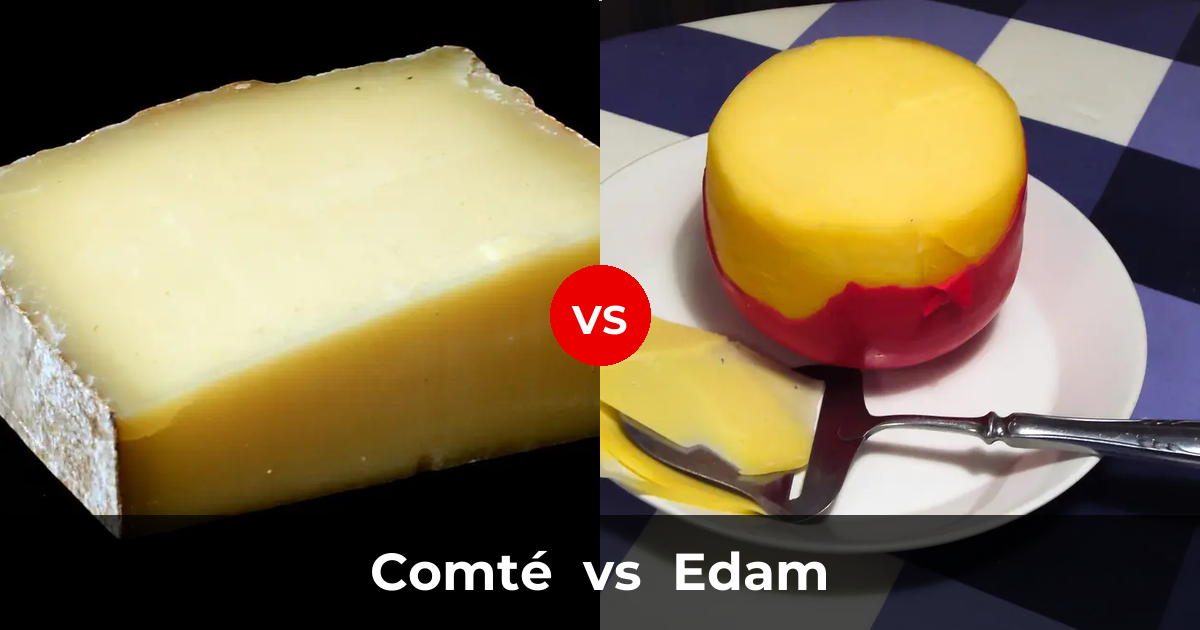 Comté Cheese vs Edam Cheese: What's the Difference? | Taste, Texture ...