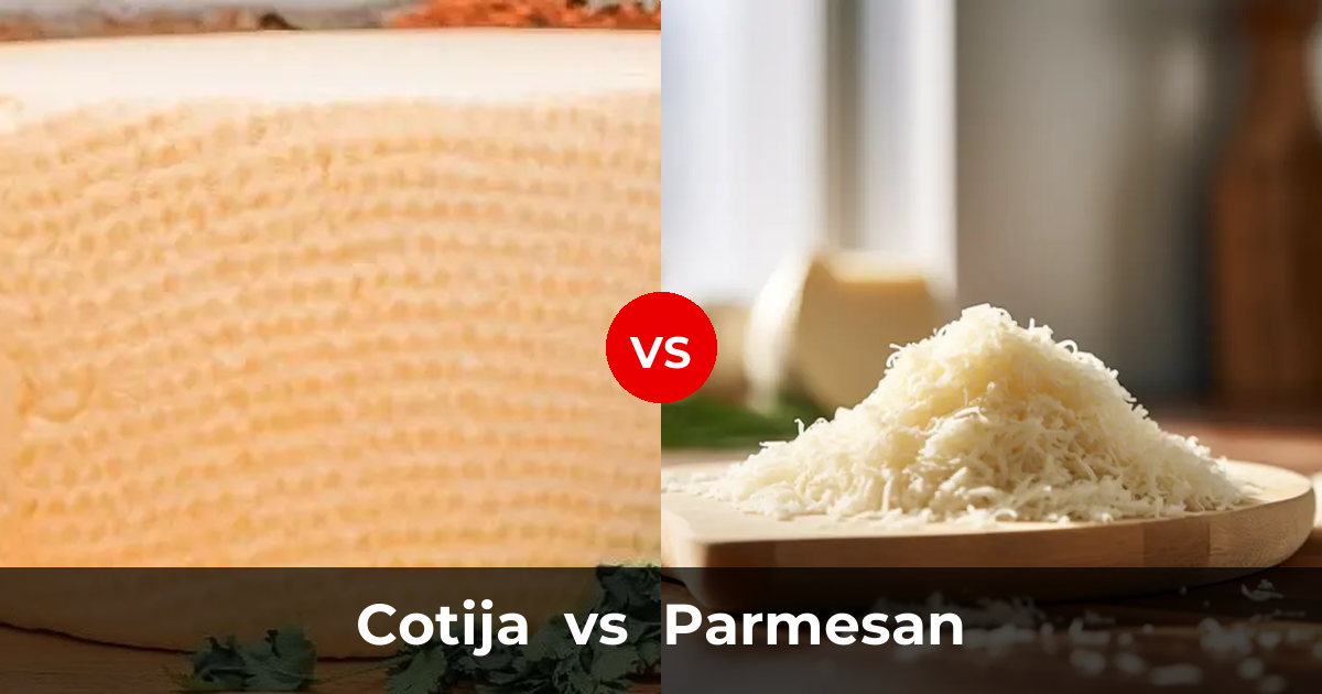 Is Cotija The Same As Parmesan