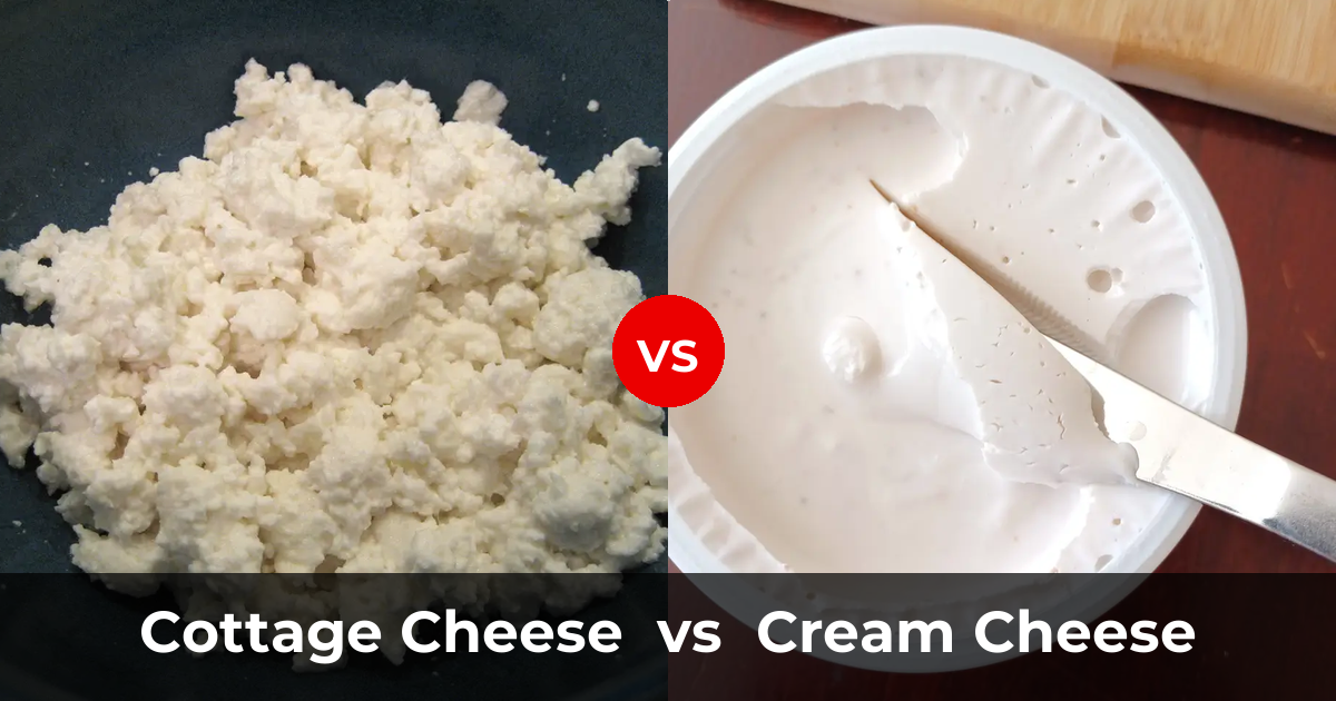 Is Cream Cheese The Same As Cottage Cheese