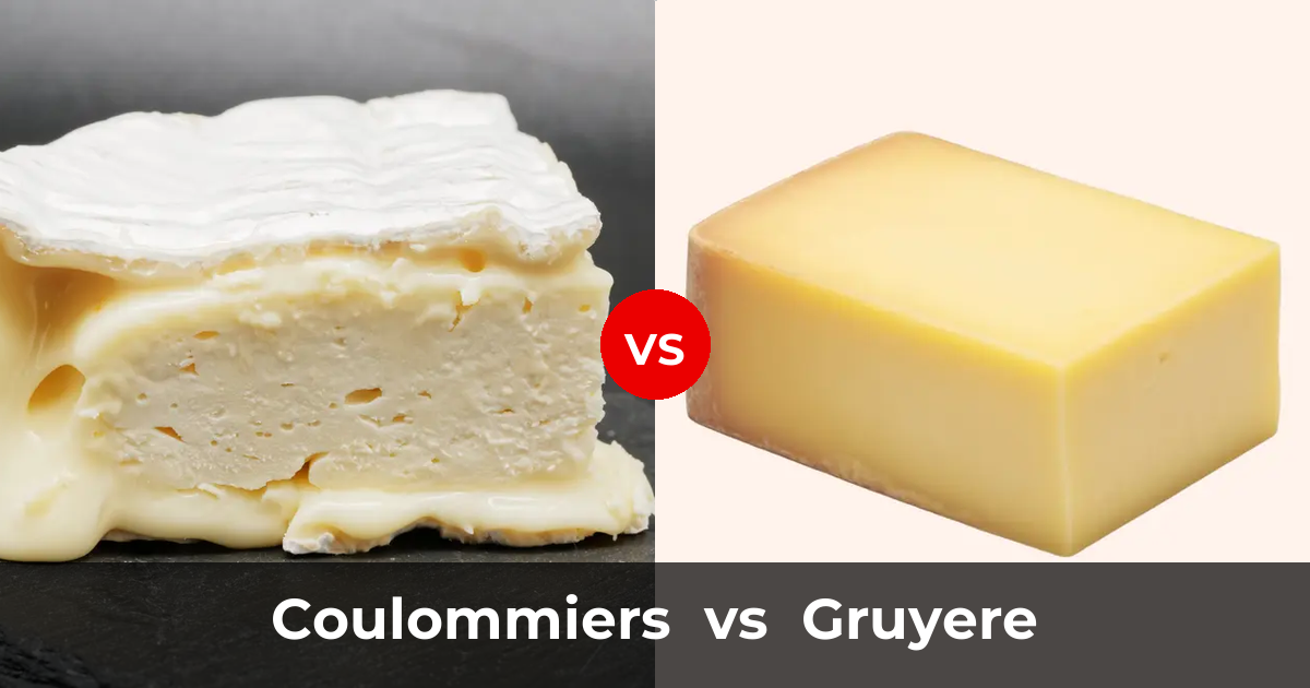Coulommiers vs Gruyere: What's the Difference? - AnyCheese
