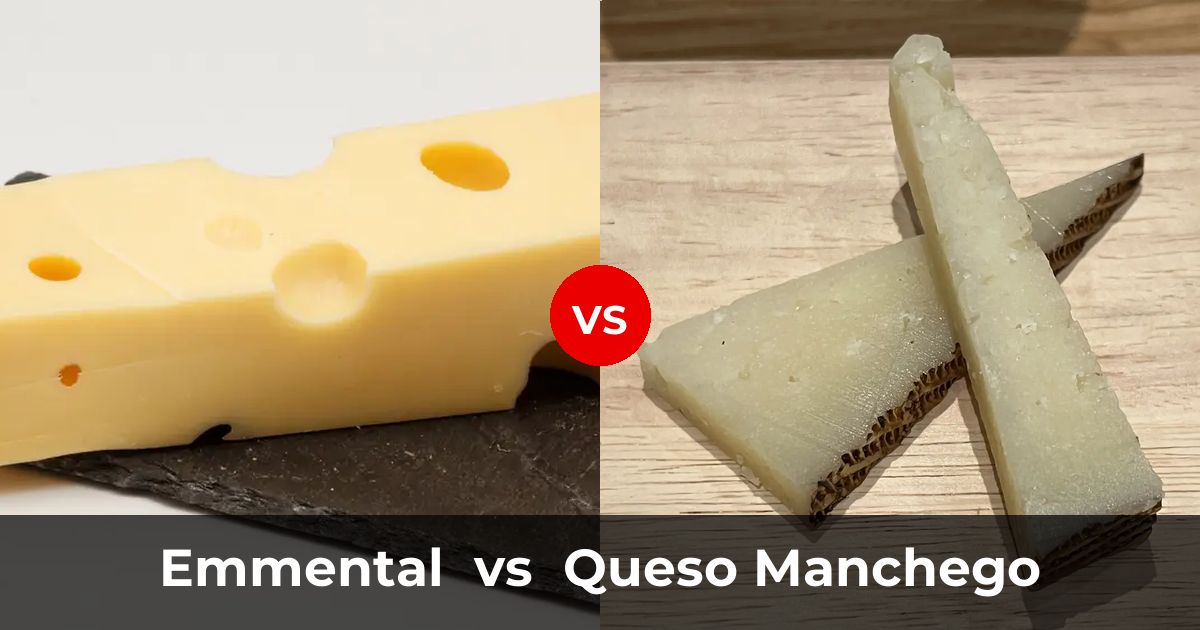 Emmental Cheese vs Queso Manchego: What's the Difference? | Taste ...