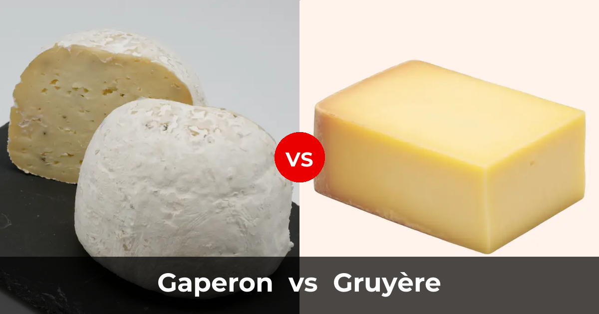 Gaperon Cheese vs Gruyère Cheese: What's the Difference? | Taste ...