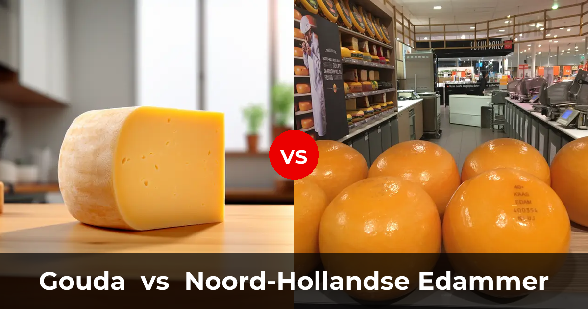 Gouda Cheese vs Noord-Hollandse Edammer Cheese: What's the Difference ...