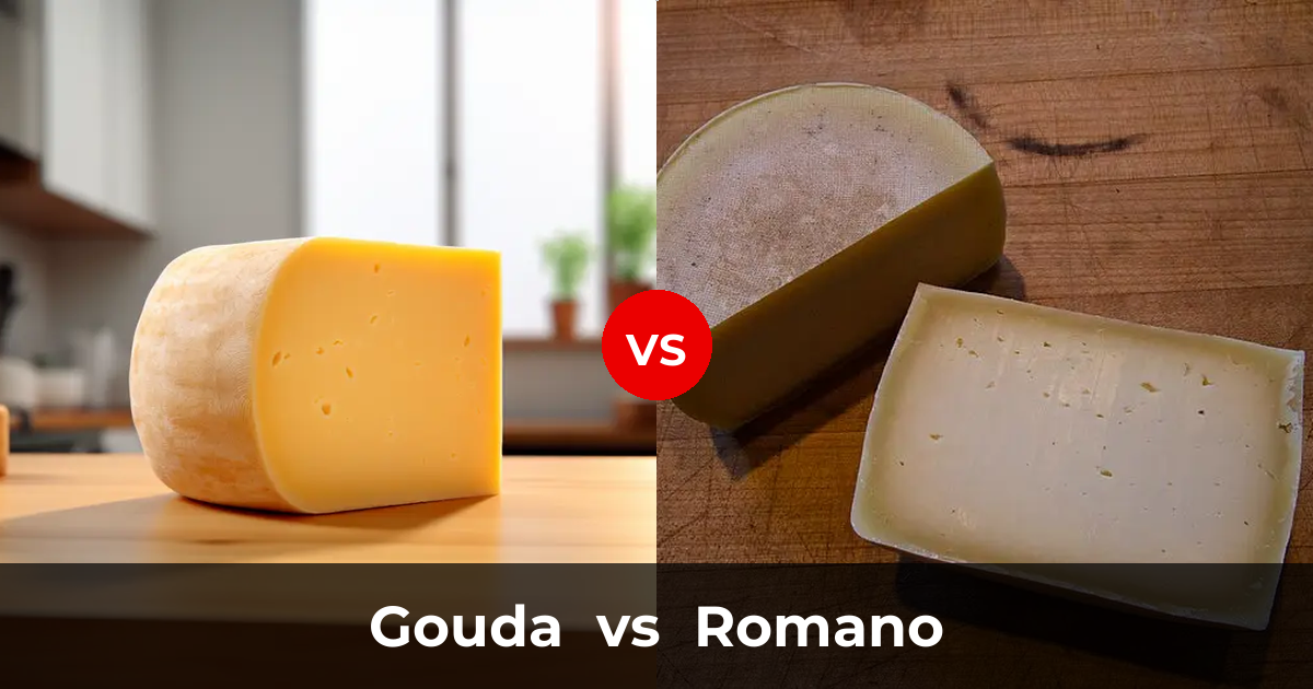Gouda Cheese vs Romano Cheese: What's the Difference? | Taste, Texture
