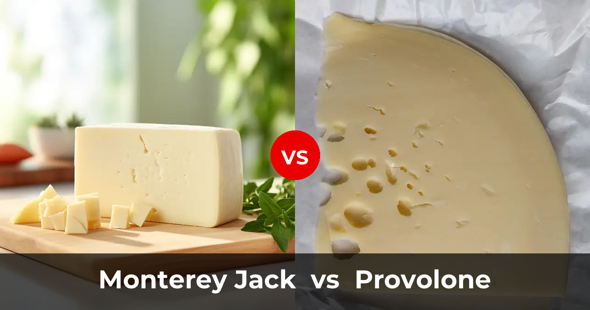 Monterey Jack Cheese vs Provolone Cheese: What's the Difference