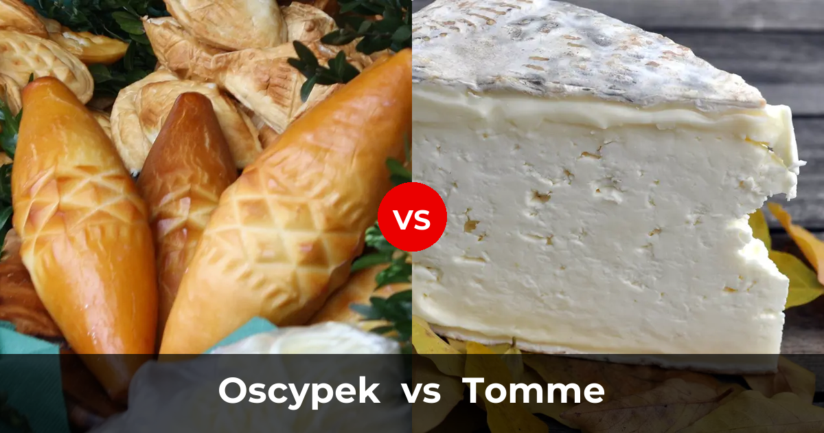 Oscypek vs Tomme: What's the Difference? - AnyCheese