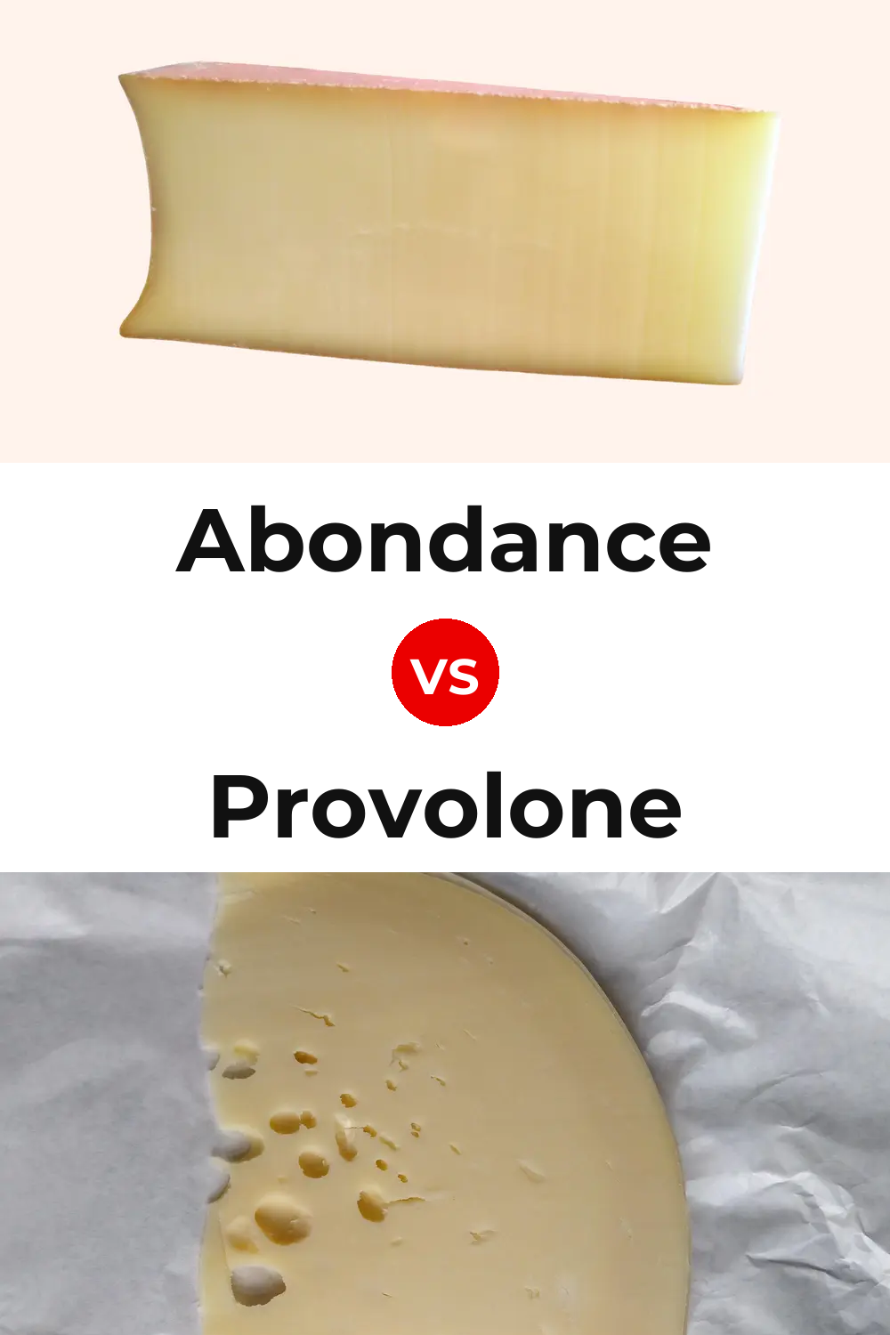 Abondance Cheese vs Provolone Cheese Pinterest comparison