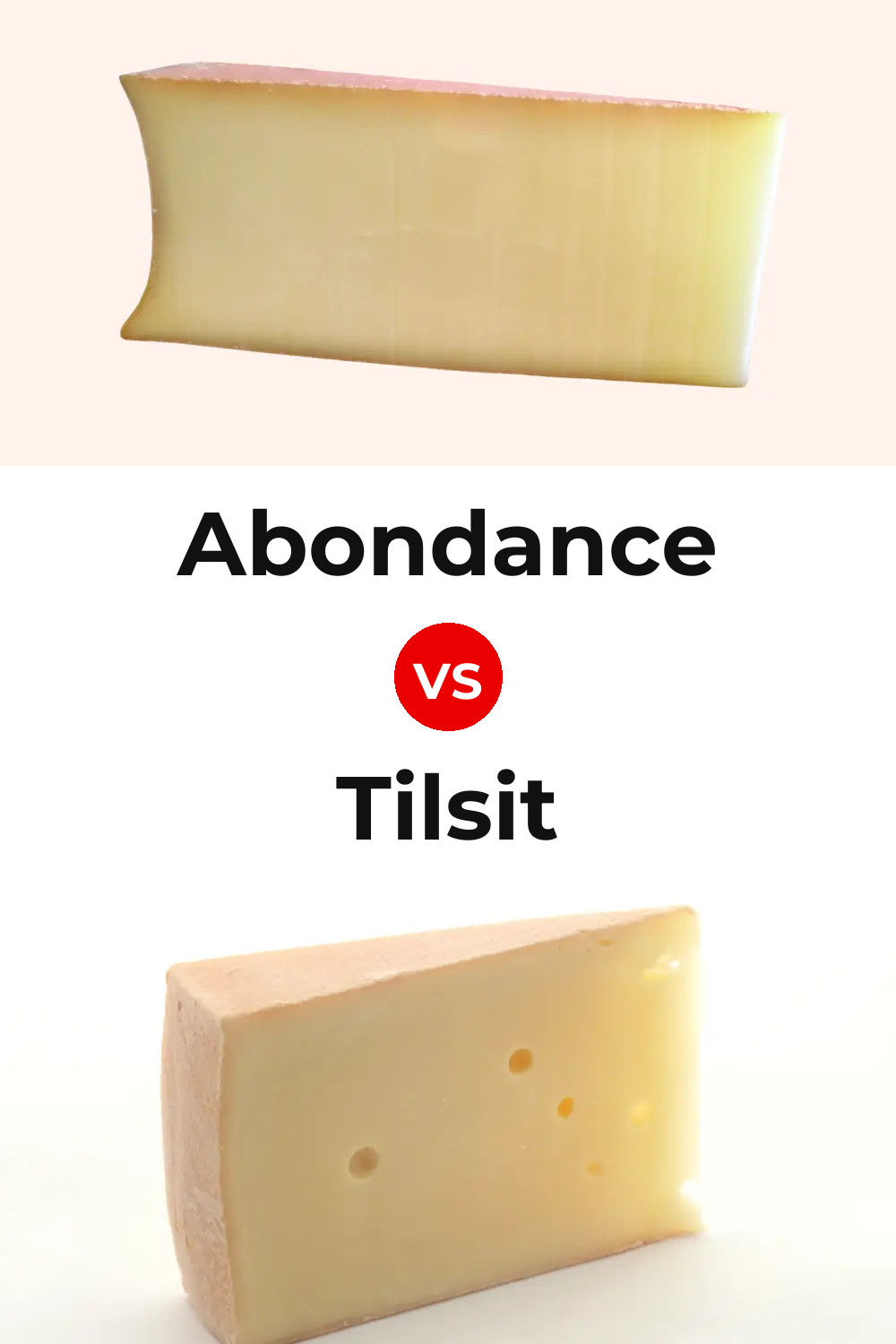 Abondance Cheese vs Tilsit Cheese Pinterest comparison