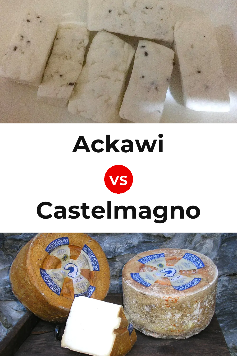 Ackawi Cheese vs Castelmagno Cheese Pinterest comparison
