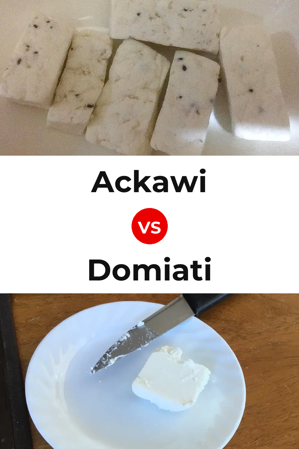 Ackawi Cheese vs Domiati Cheese Pinterest comparison