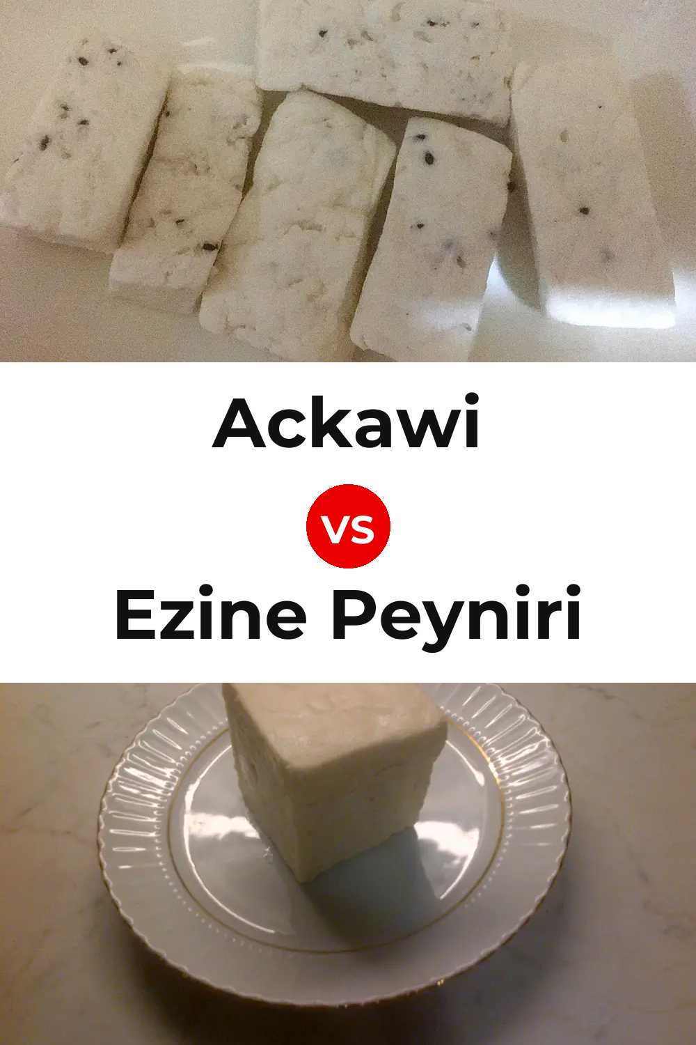 Ackawi Cheese vs Ezine Peyniri Cheese Pinterest comparison