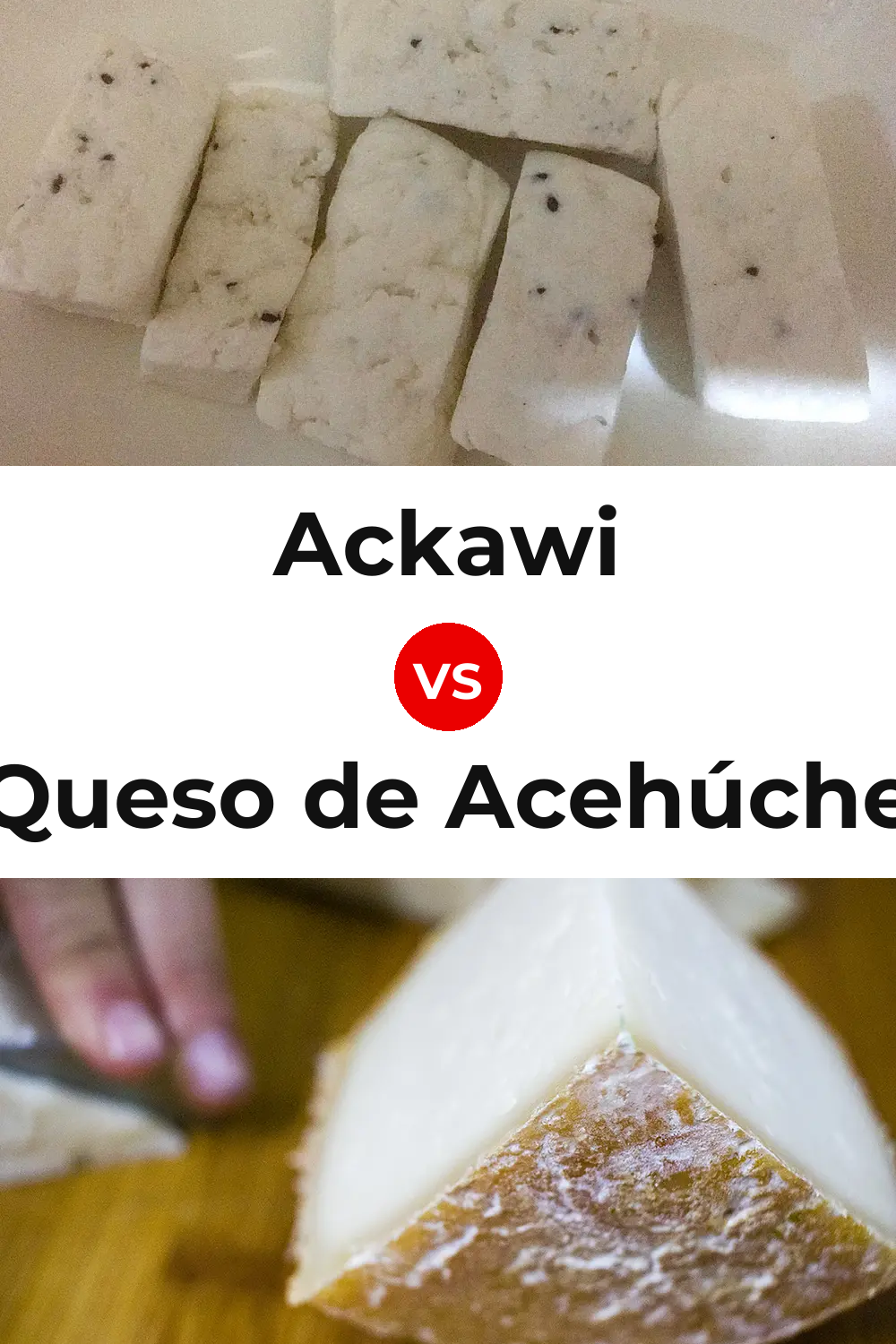 Ackawi Cheese vs Queso de Acehúche Pinterest comparison