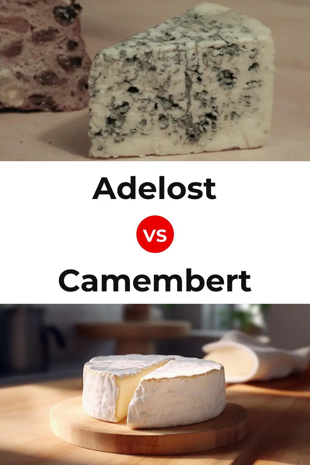Adelost Cheese vs Camembert Cheese Pinterest comparison