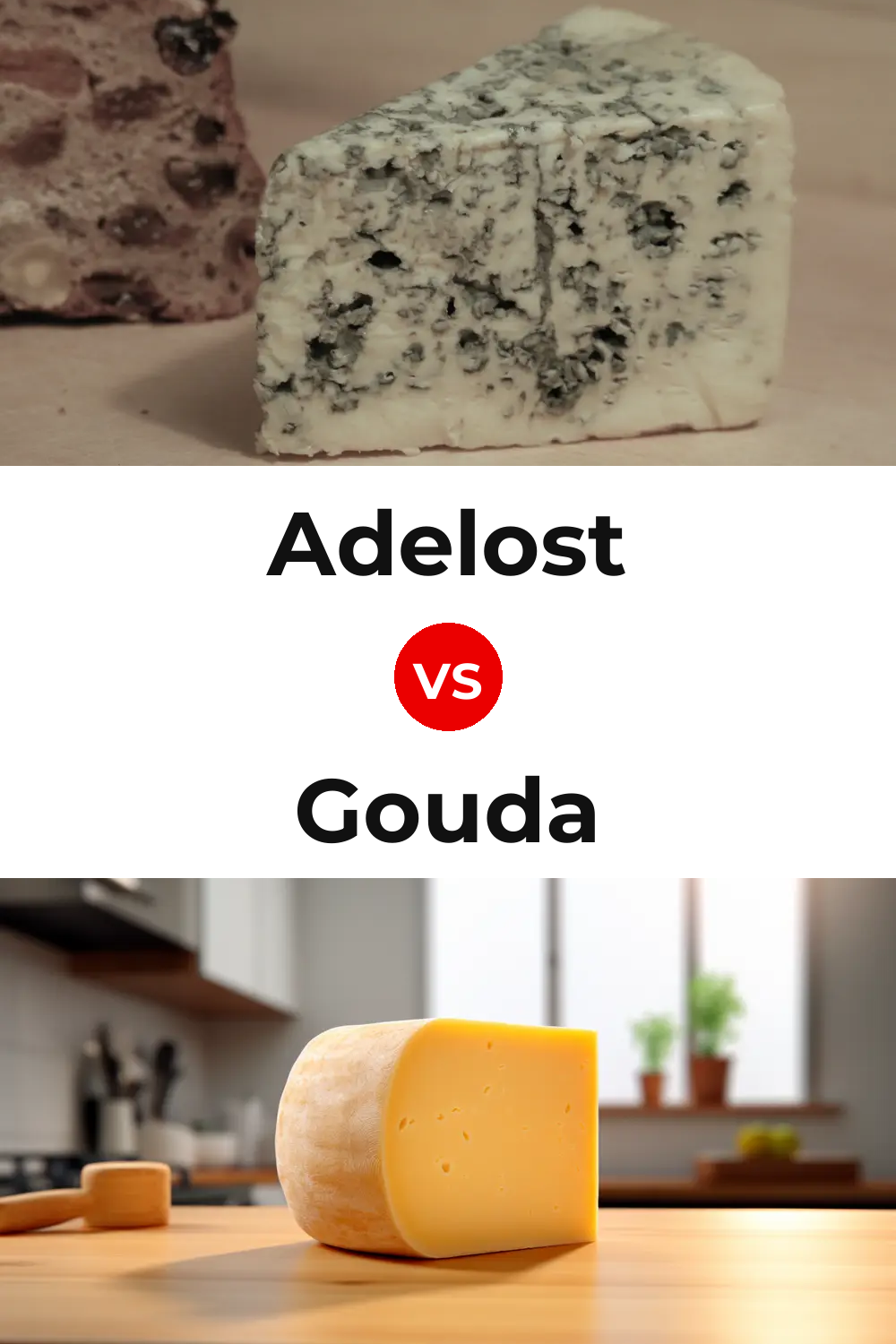 Adelost Cheese vs Gouda Cheese Pinterest comparison