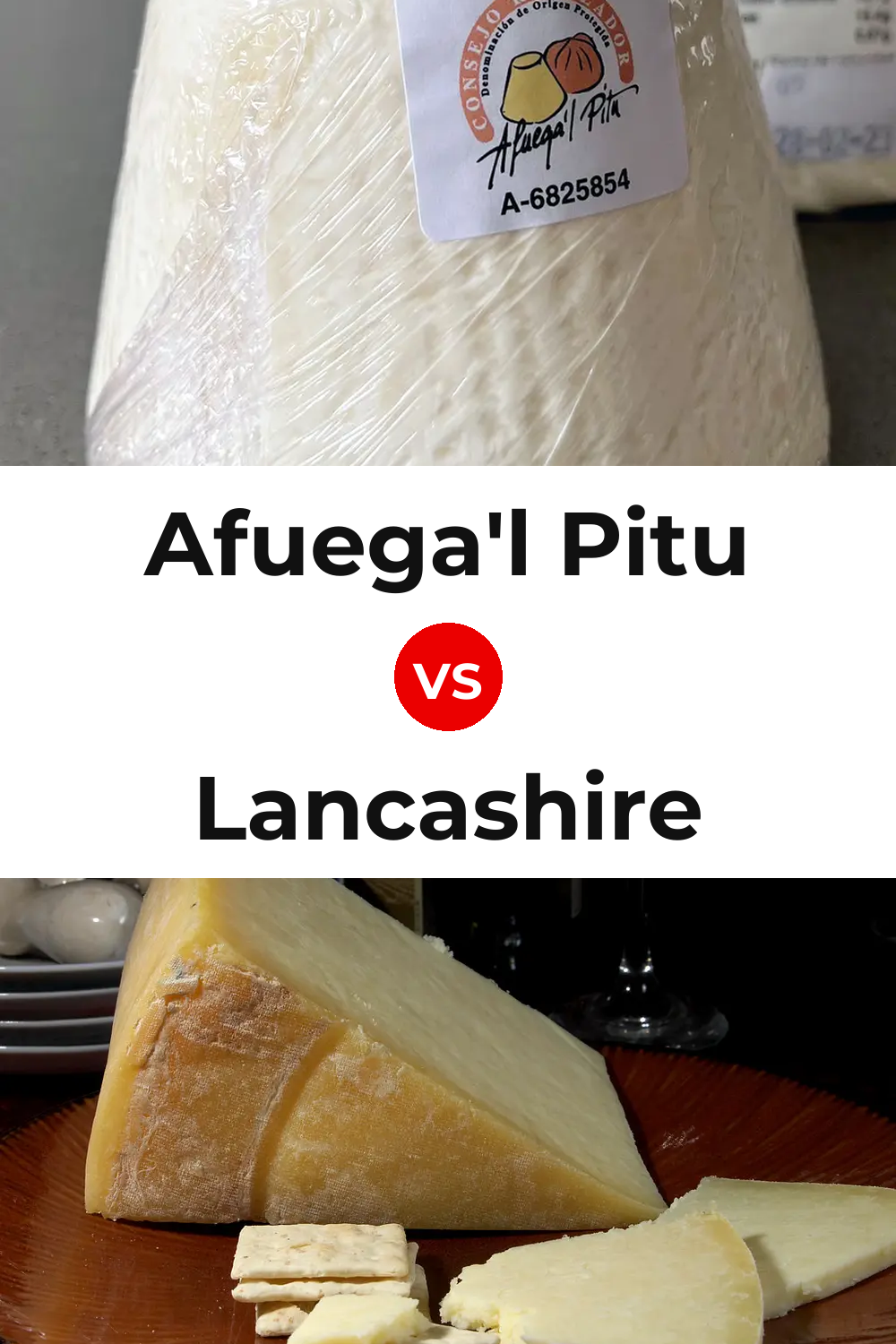 Afuega'l Pitu Cheese vs Lancashire Cheese Pinterest comparison