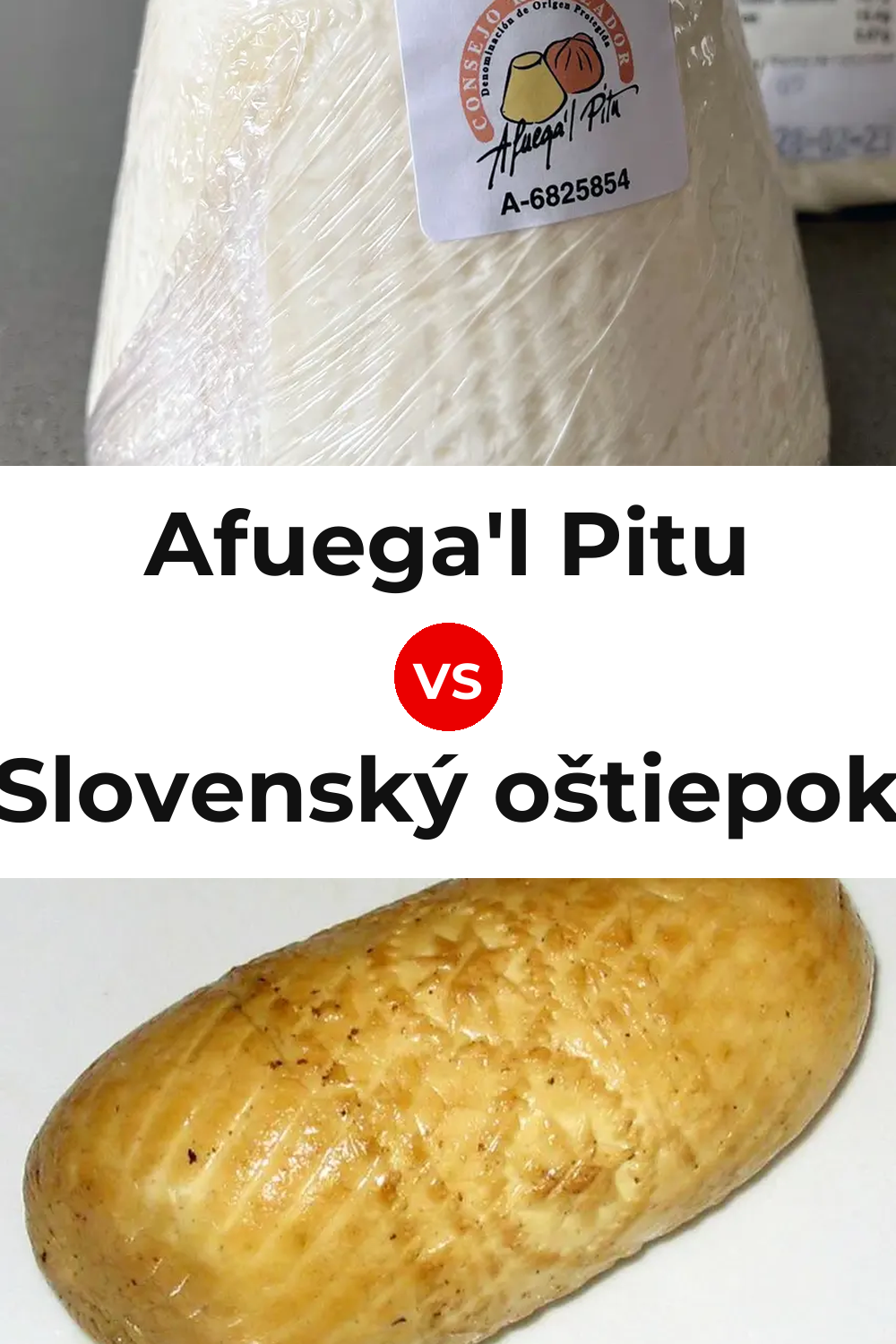 Afuega'l Pitu Cheese vs Slovenský oštiepok Cheese Pinterest comparison