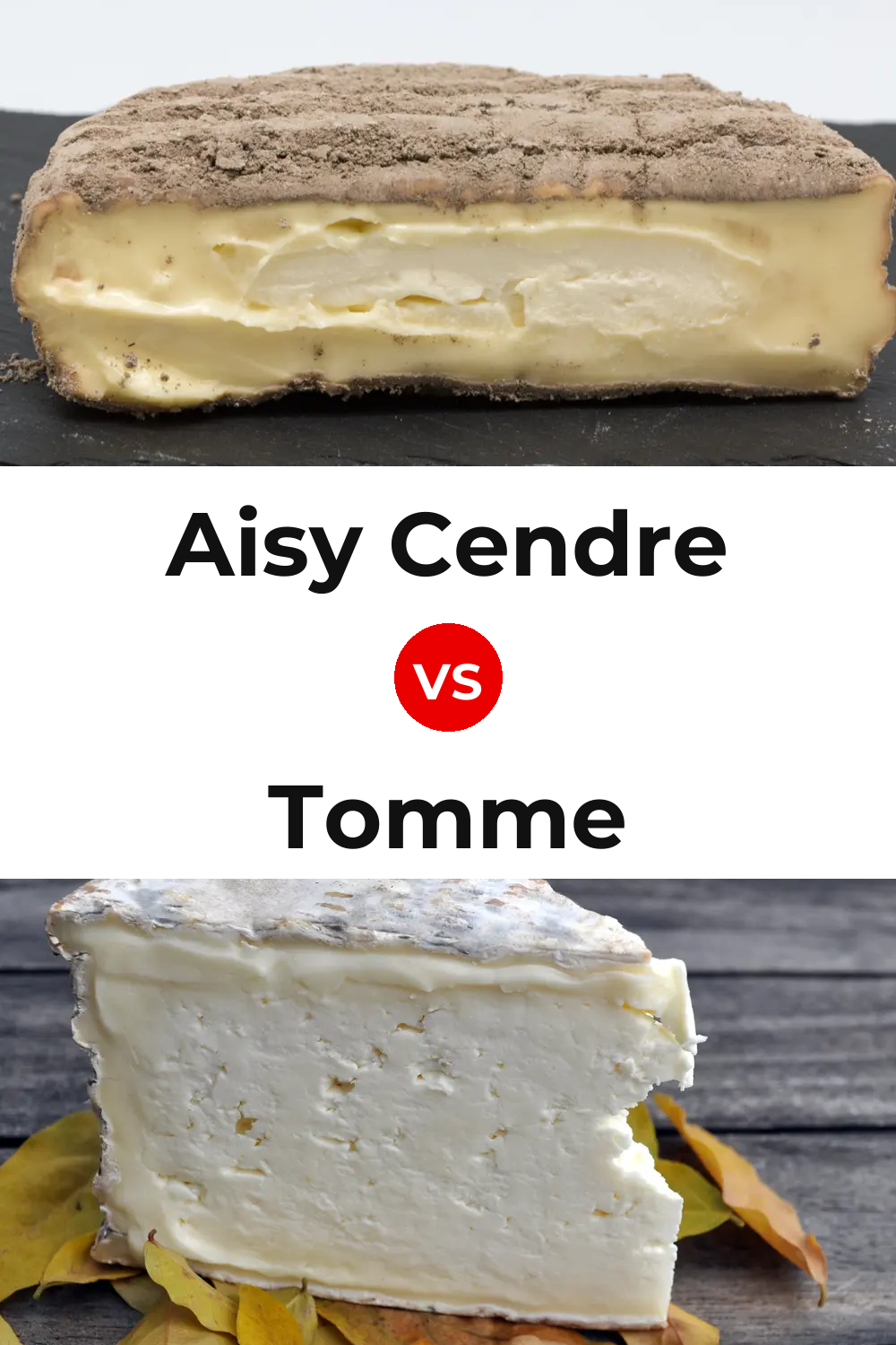 Aisy Cendre Cheese vs Tomme Cheese Pinterest comparison