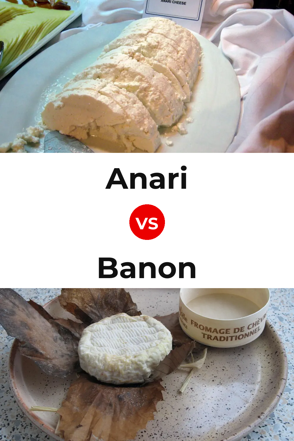 Anari Cheese vs Banon Cheese Pinterest comparison