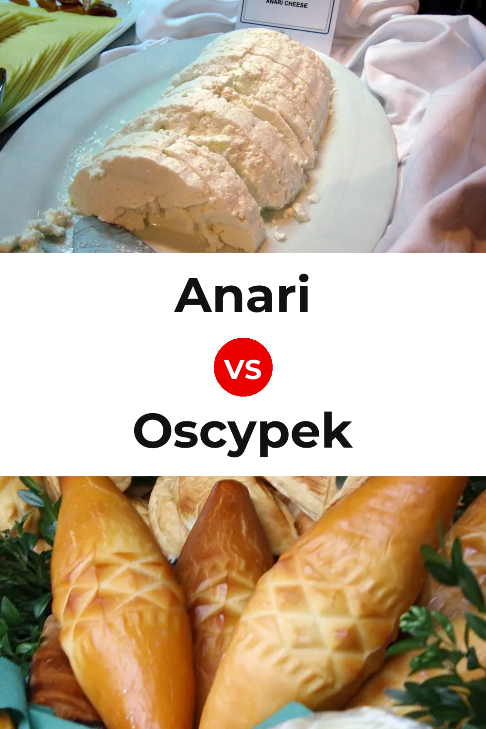 Anari Cheese vs Oscypek Cheese Pinterest comparison