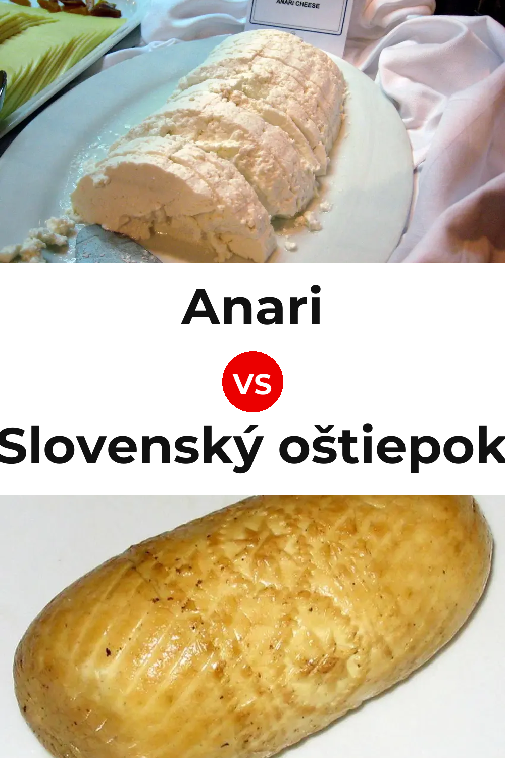 Anari Cheese vs Slovenský oštiepok Cheese Pinterest comparison