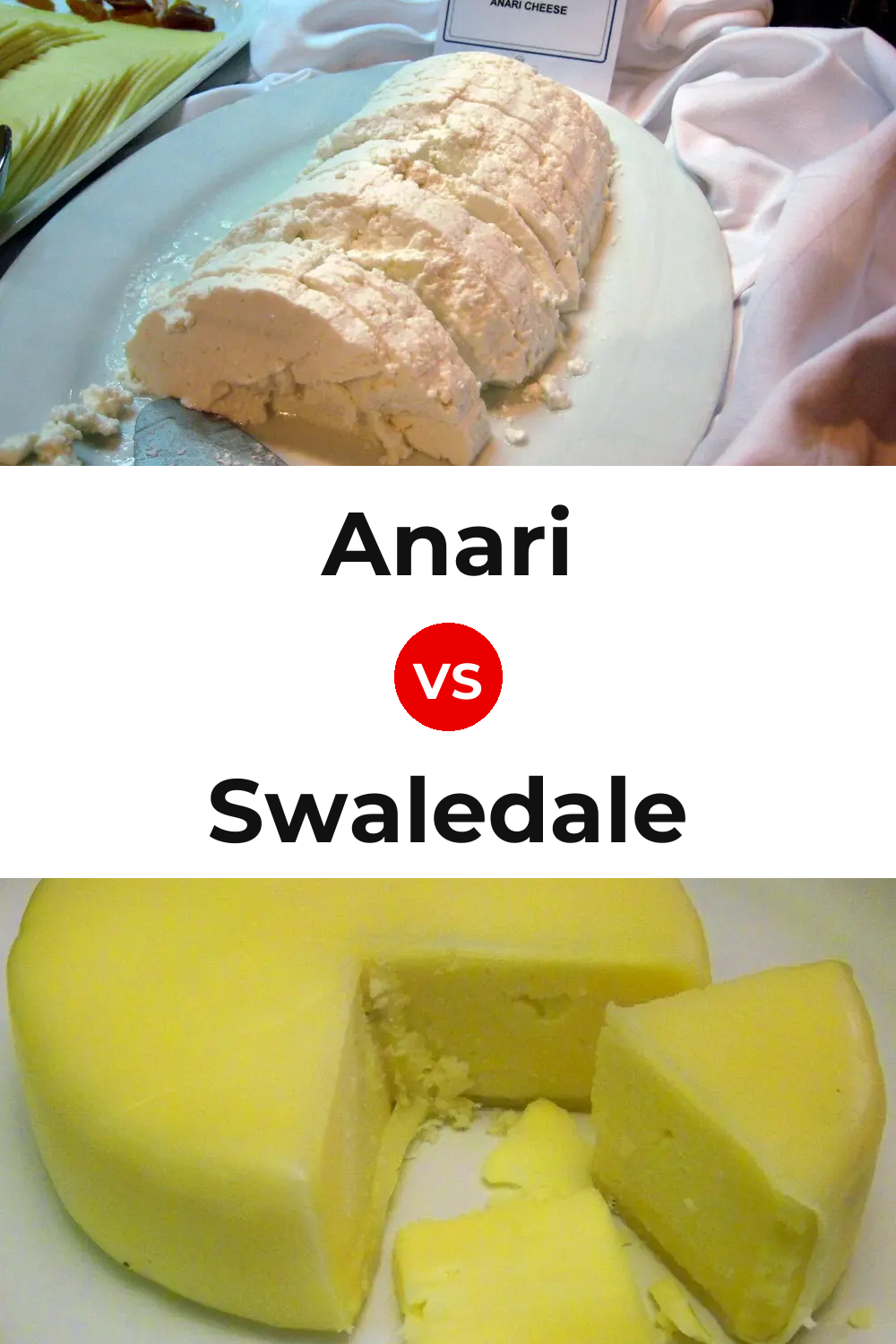 Anari Cheese vs Swaledale Cheese Pinterest comparison
