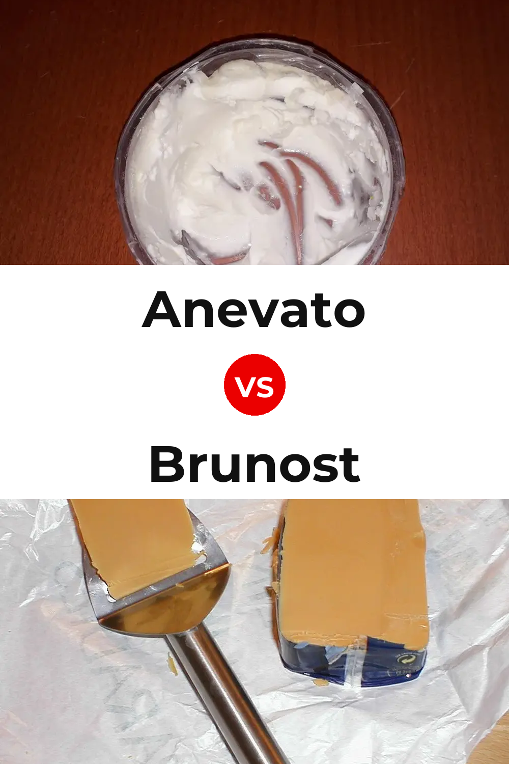 Anevato Cheese vs Brunost Cheese Pinterest comparison