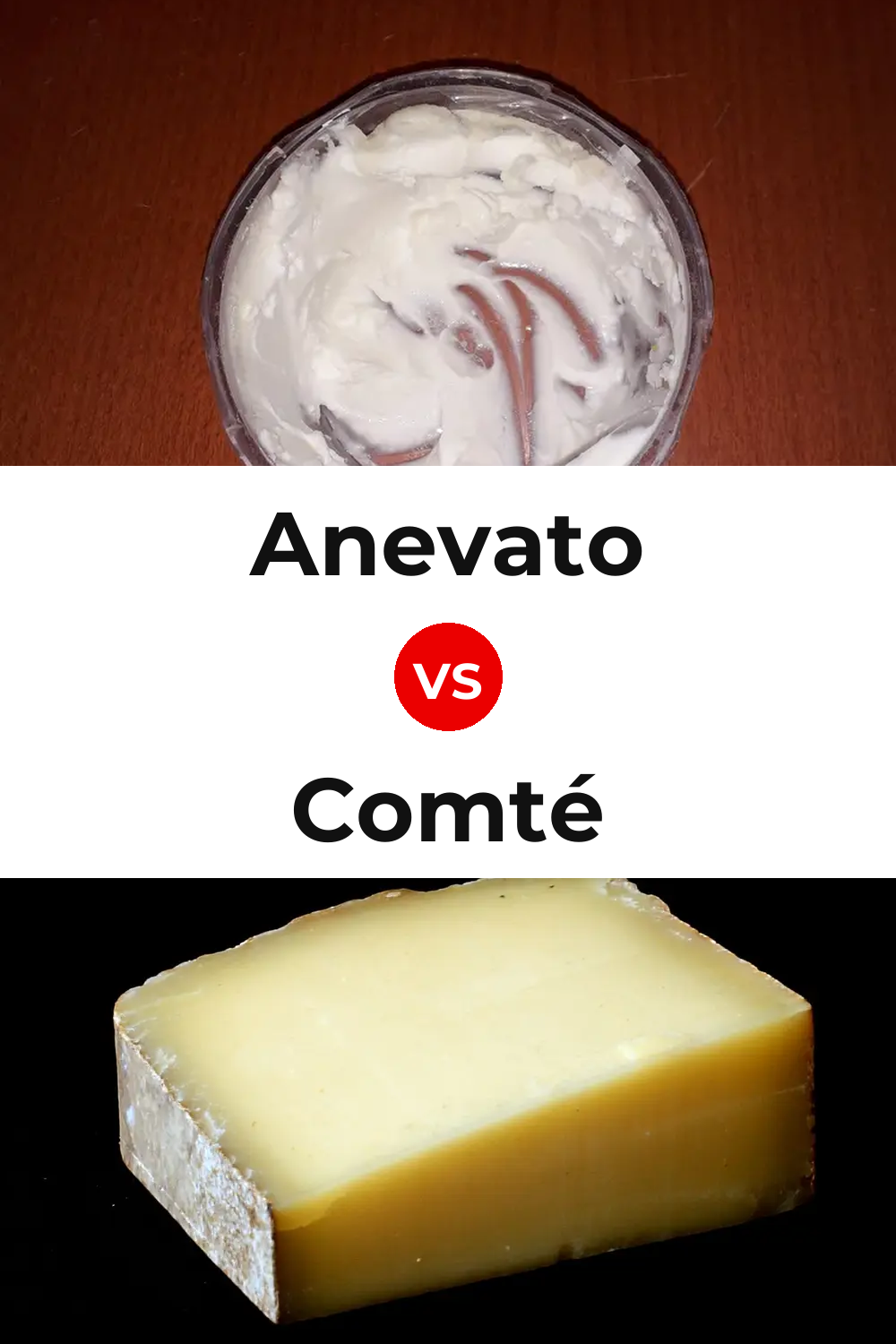 Anevato Cheese vs Comté Cheese Pinterest comparison