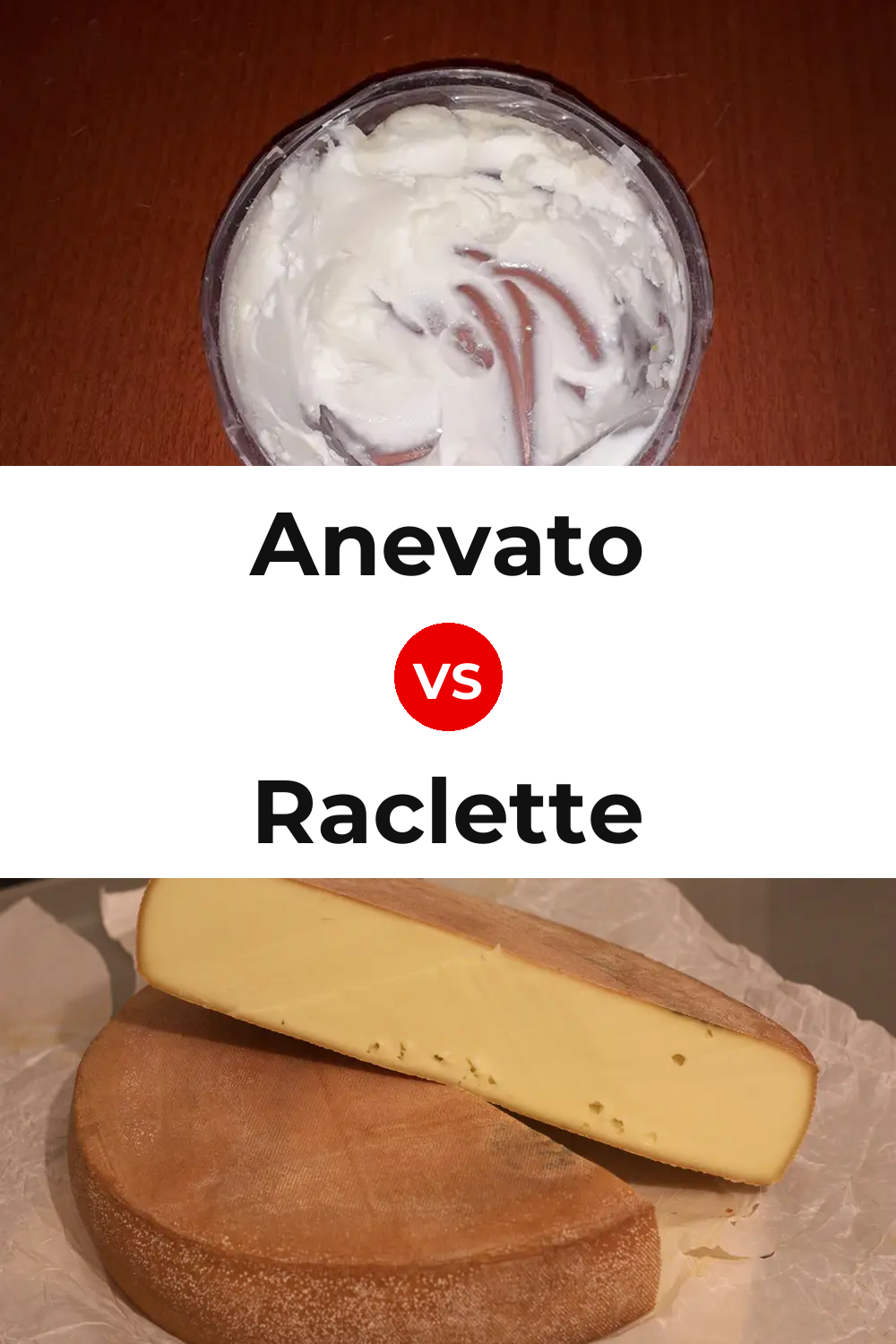 Anevato Cheese vs Raclette Cheese Pinterest comparison
