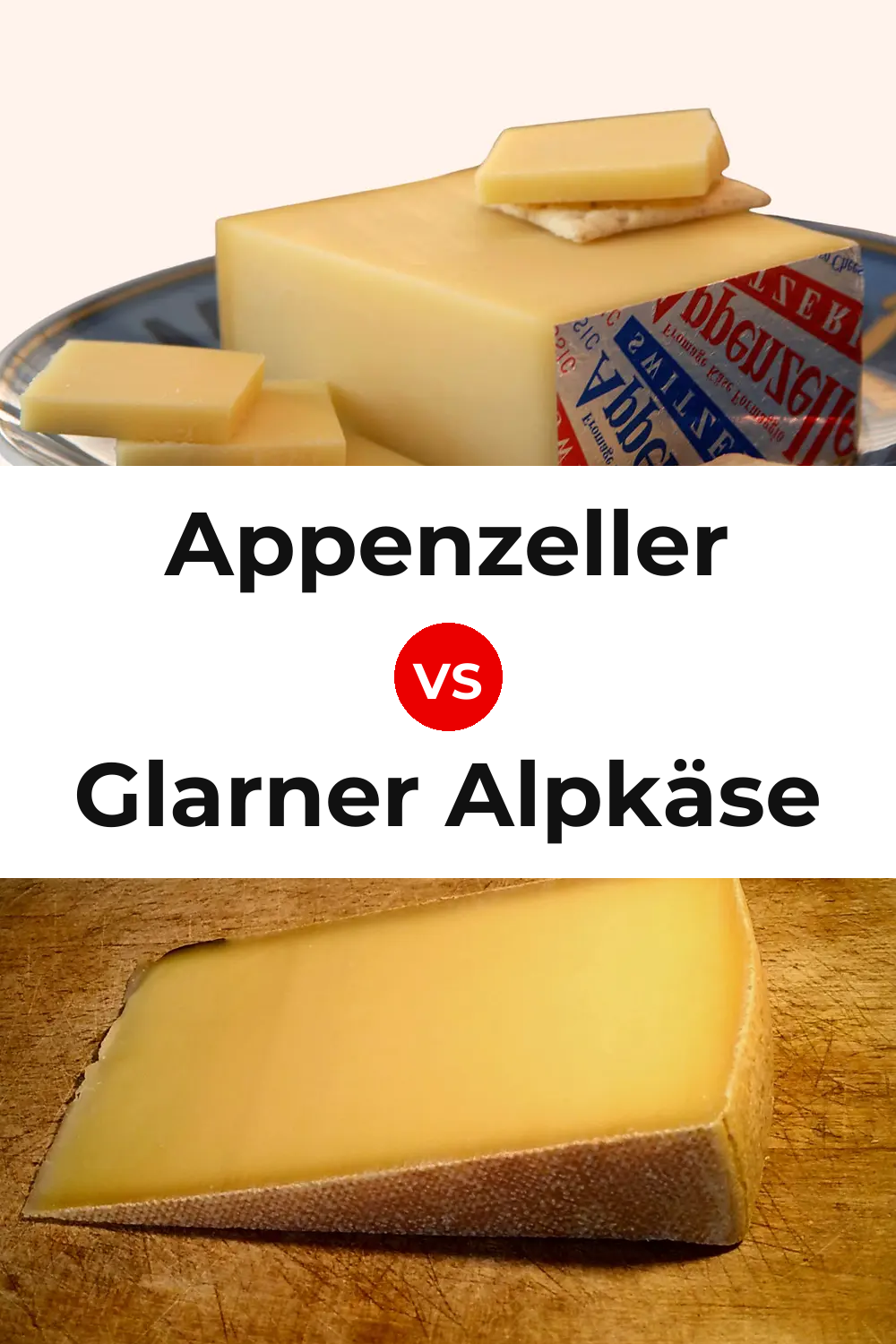 Appenzeller Cheese vs Glarner Alpkäse Cheese Pinterest comparison