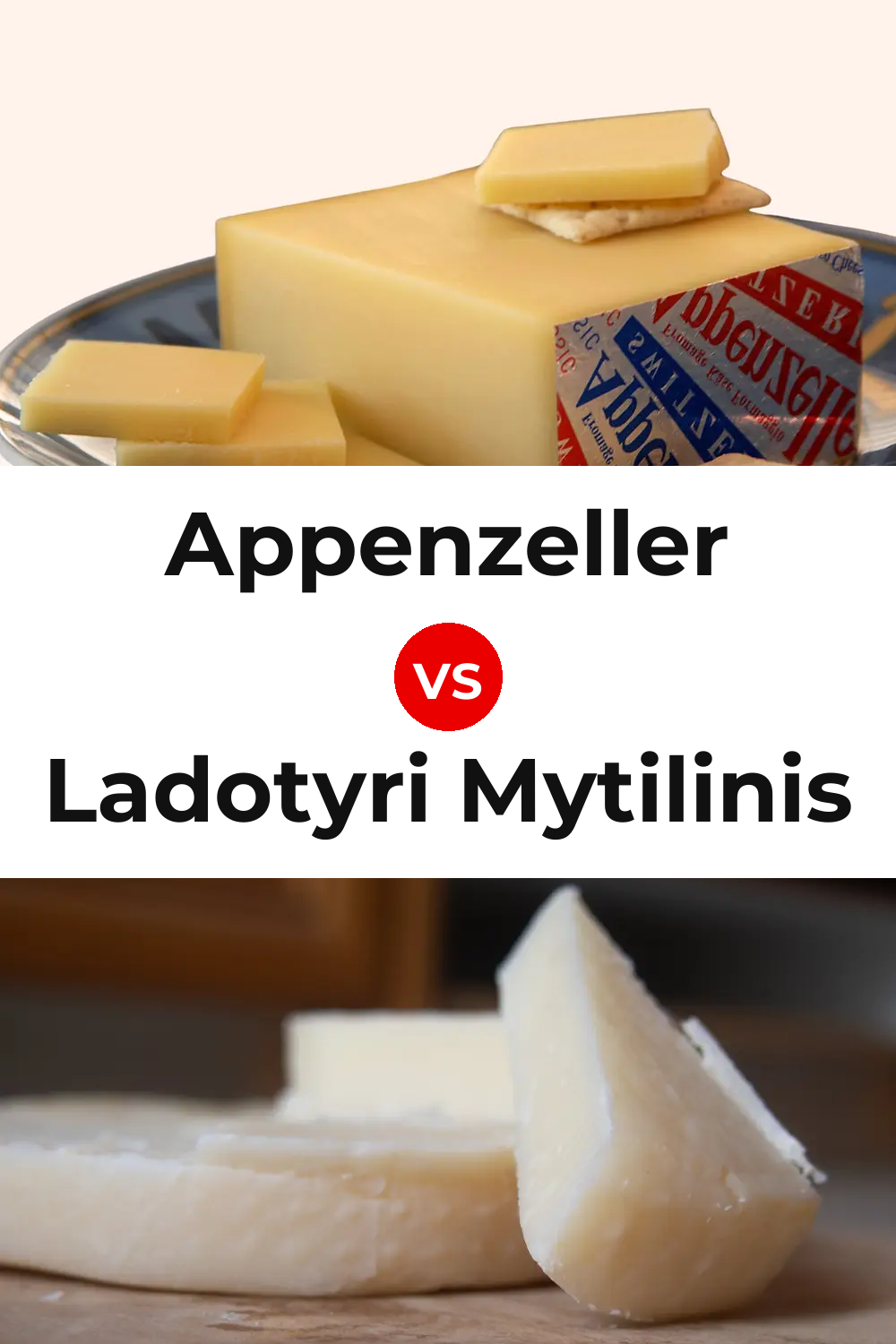 Appenzeller Cheese vs Ladotyri Mytilinis Cheese Pinterest comparison